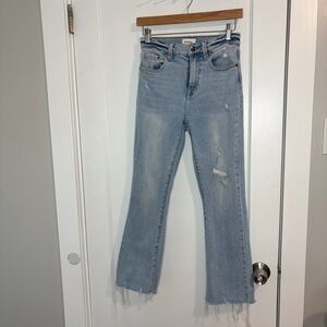 Pistola Lennon high rise cropped bootcut jeans